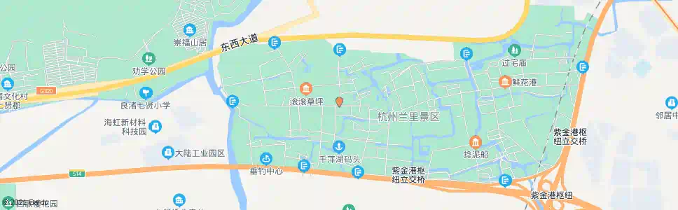 杭州曹介斗_公交站地图_杭州公交_妙搜公交查询2025