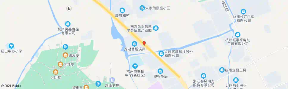 杭州漳河路口_公交站地图_杭州公交_妙搜公交查询2025