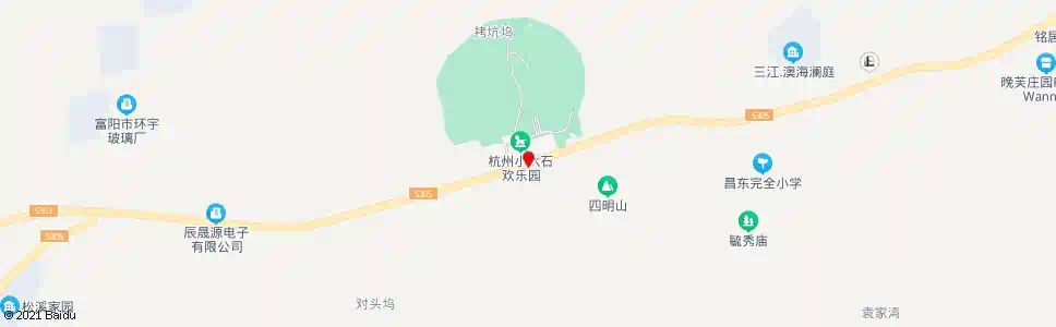 杭州上山_公交站地图_杭州公交_妙搜公交查询2025