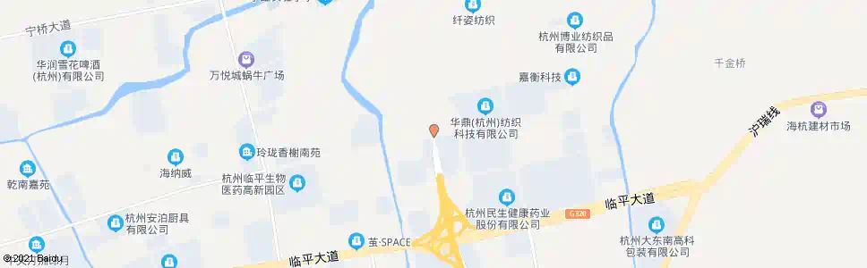 杭州五洲路新丝路口_公交站地图_杭州公交_妙搜公交查询2025