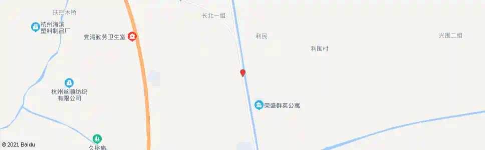 杭州利围村_公交站地图_杭州公交_妙搜公交查询2025
