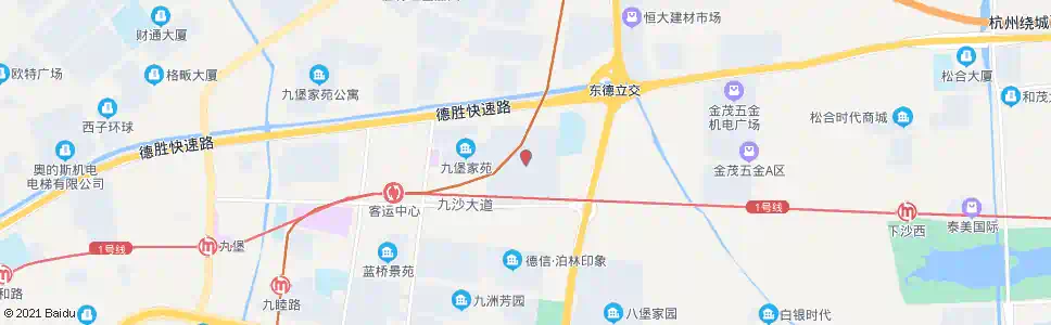 杭州商贸路友爱路口_公交站地图_杭州公交_妙搜公交查询2025