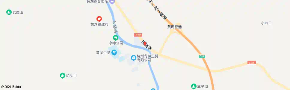 杭州黄湖开发区_公交站地图_杭州公交_妙搜公交查询2025