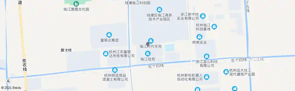 杭州临江佳苑_公交站地图_杭州公交_妙搜公交查询2025