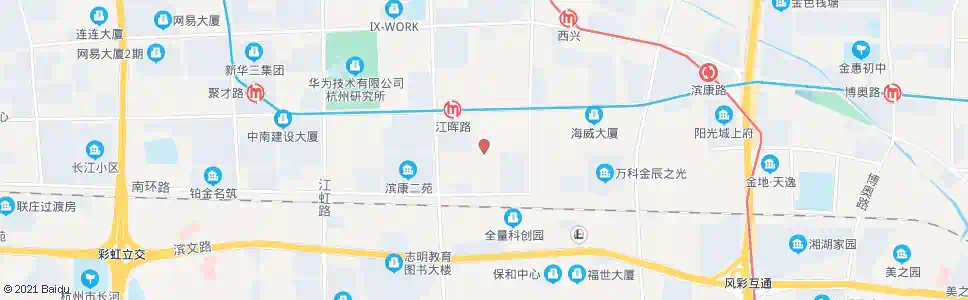 杭州聚园路聚工路口_公交站地图_杭州公交_妙搜公交查询2025