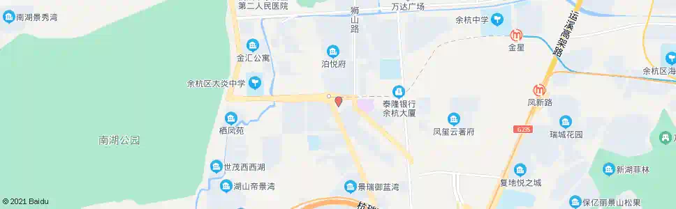 杭州三联(余杭区)_公交站地图_杭州公交_妙搜公交查询2025