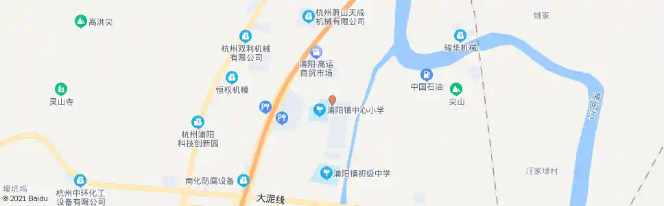 杭州兴浦村_公交站地图_杭州公交_妙搜公交查询2025