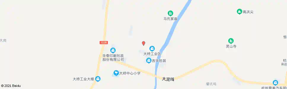 杭州高家村_公交站地图_杭州公交_妙搜公交查询2025