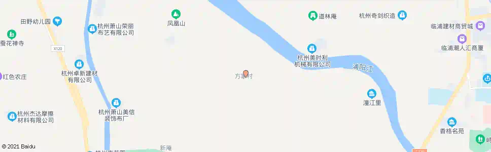 杭州徐童山下村牌_公交站地图_杭州公交_妙搜公交查询2025