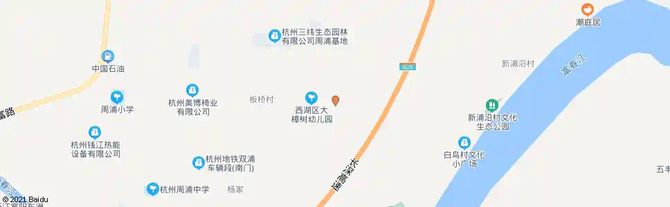 杭州四号铺桥_公交站地图_杭州公交_妙搜公交查询2025