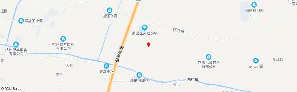 杭州星联村_公交站地图_杭州公交_妙搜公交查询2025