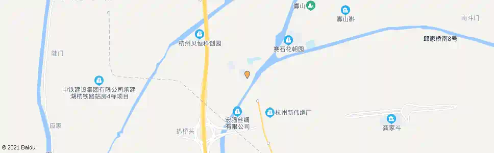 杭州仓前吴山_公交站地图_杭州公交_妙搜公交查询2025