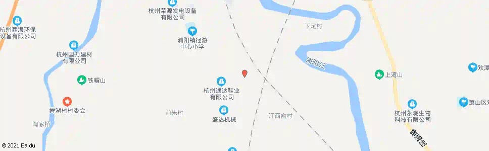 杭州上庄村_公交站地图_杭州公交_妙搜公交查询2025
