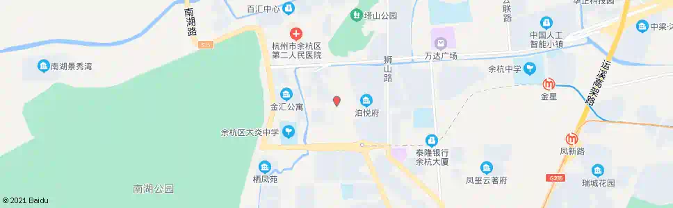 杭州联兴路东口_公交站地图_杭州公交_妙搜公交查询2025