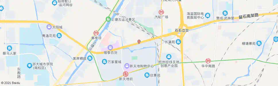 杭州甘长村_公交站地图_杭州公交_妙搜公交查询2025
