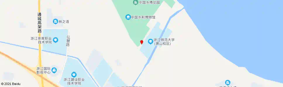 杭州水博园路口_公交站地图_杭州公交_妙搜公交查询2025