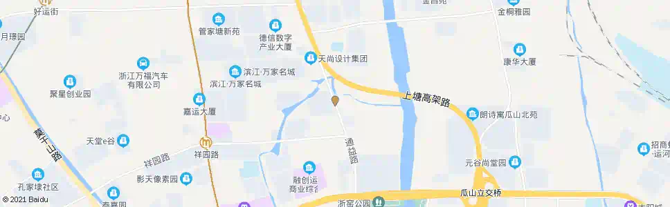 杭州姚家浜_公交站地图_杭州公交_妙搜公交查询2025