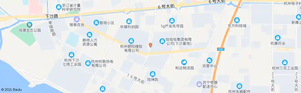 杭州三号路十二号大街口_公交站地图_杭州公交_妙搜公交查询2025