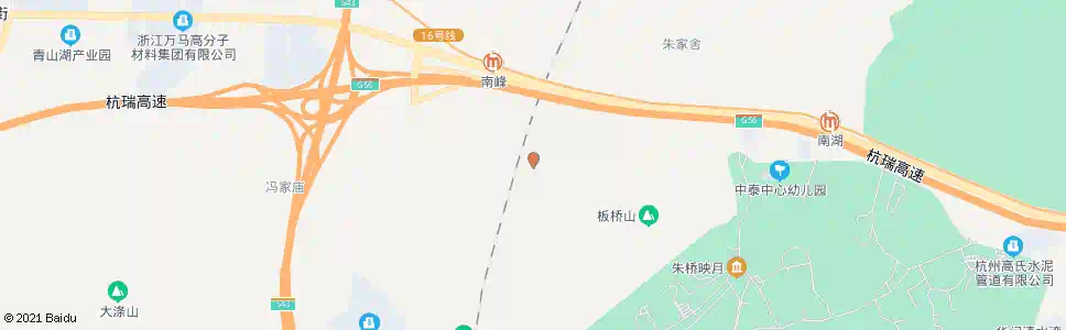 杭州上坑坞_公交站地图_杭州公交_妙搜公交查询2025