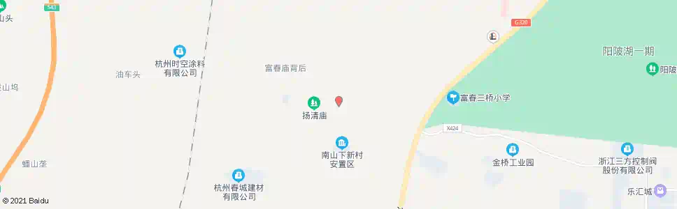 杭州富春强制隔离戒毒所_公交站地图_杭州公交_妙搜公交查询2025