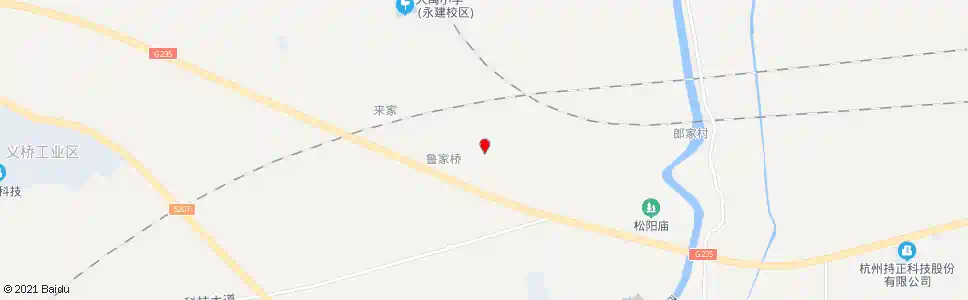 杭州鲁家桥_公交站地图_杭州公交_妙搜公交查询2025