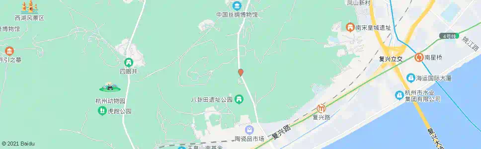 杭州南观音洞_公交站地图_杭州公交_妙搜公交查询2025