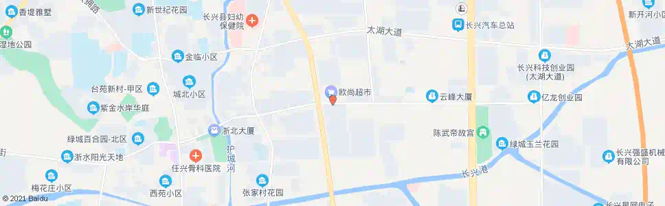湖州欧尚超市_公交站地图_湖州公交_妙搜公交查询2025