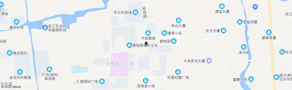 湖州栋梁路口(南)_公交站地图_湖州公交_妙搜公交查询2025