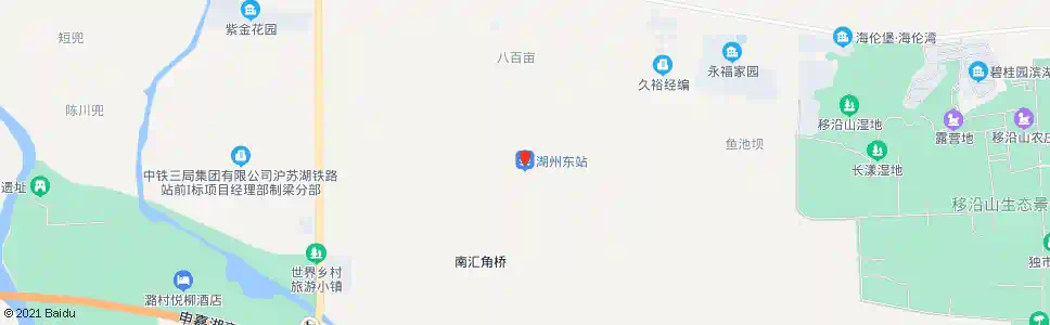 湖州后东_公交站地图_湖州公交_妙搜公交查询2025