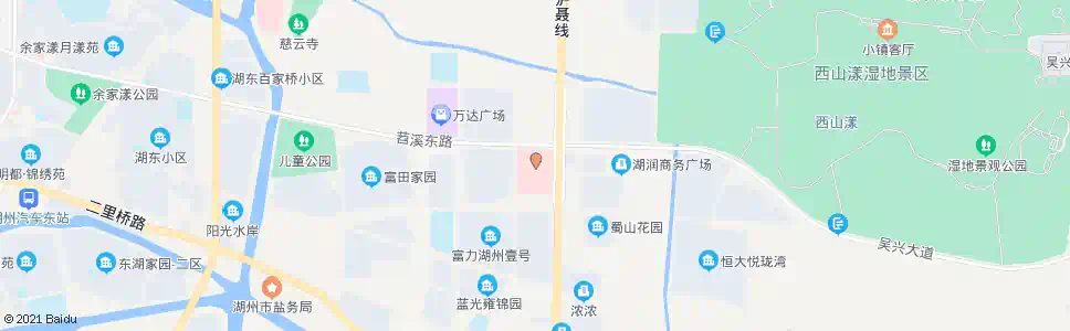 湖州第三医院_公交站地图_湖州公交_妙搜公交查询2025