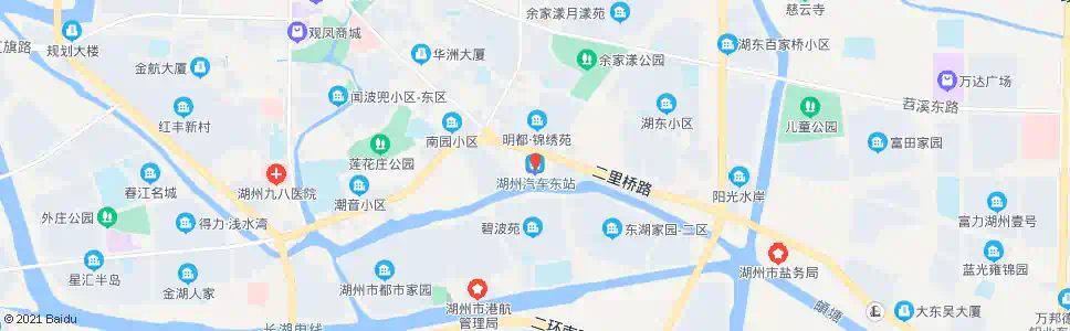 湖州绿色东站_公交站地图_湖州公交_妙搜公交查询2025