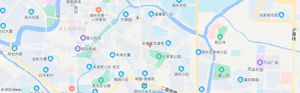 湖州华联超市_公交站地图_湖州公交_妙搜公交查询2025