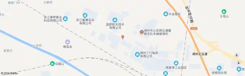 湖州敢山南路_公交站地图_湖州公交_妙搜公交查询2025