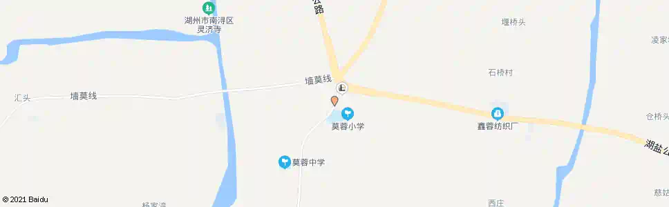 湖州莫蓉_公交站地图_湖州公交_妙搜公交查询2025