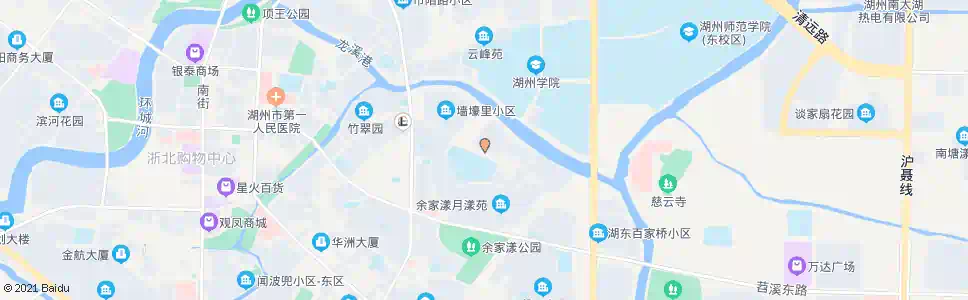 湖州广电大厦_公交站地图_湖州公交_妙搜公交查询2025