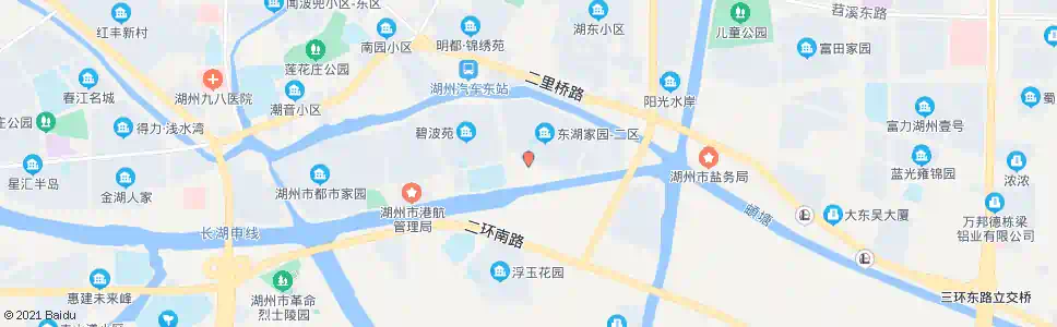 湖州东湖家园一区_公交站地图_湖州公交_妙搜公交查询2025