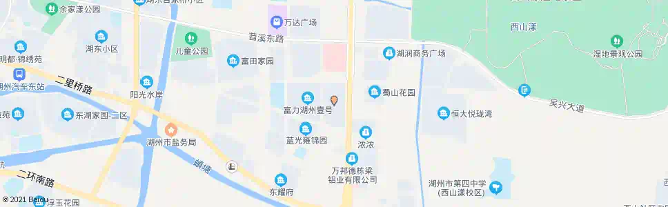 湖州湖东府_公交站地图_湖州公交_妙搜公交查询2025