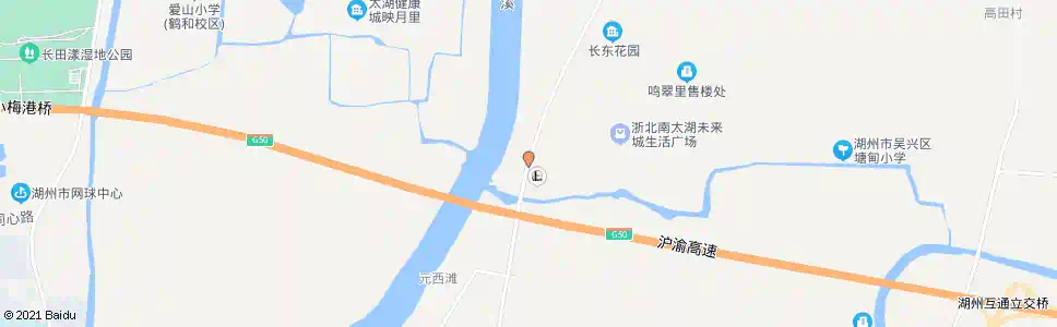 湖州浒梢桥_公交站地图_湖州公交_妙搜公交查询2025