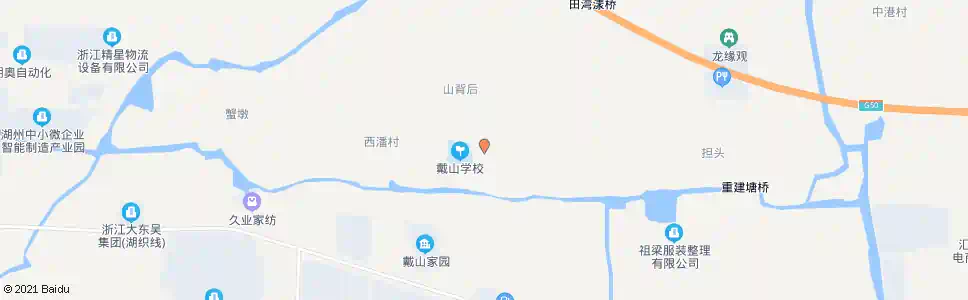 湖州戴山叉口_公交站地图_湖州公交_妙搜公交查询2025