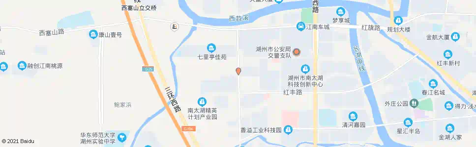 湖州七里亭新村_公交站地图_湖州公交_妙搜公交查询2025
