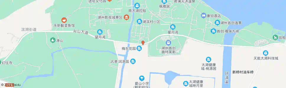 湖州滨湖街道_公交站地图_湖州公交_妙搜公交查询2025