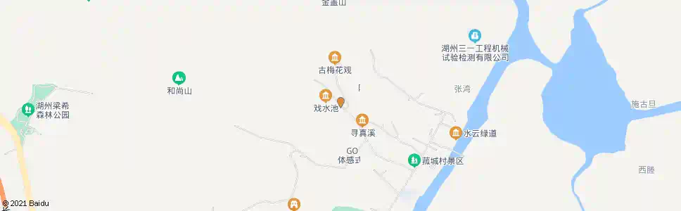 湖州古梅山庄_公交站地图_湖州公交_妙搜公交查询2025