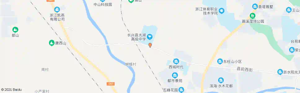 湖州太湖中学_公交站地图_湖州公交_妙搜公交查询2025