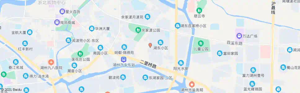 湖州湖东菜场_公交站地图_湖州公交_妙搜公交查询2025