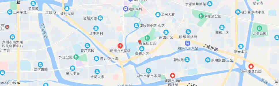 湖州莲花庄_公交站地图_湖州公交_妙搜公交查询2025