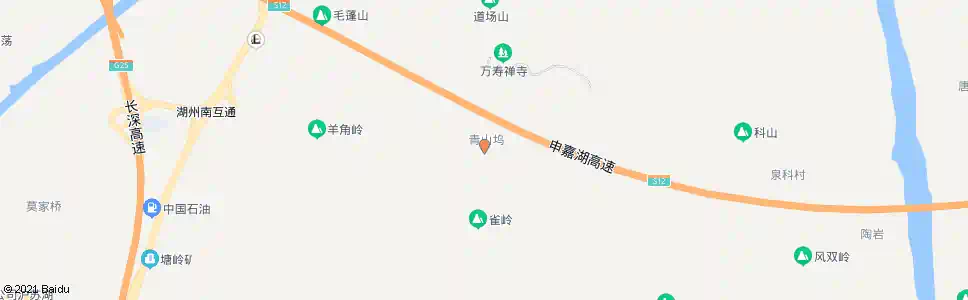 湖州青山坞_公交站地图_湖州公交_妙搜公交查询2025