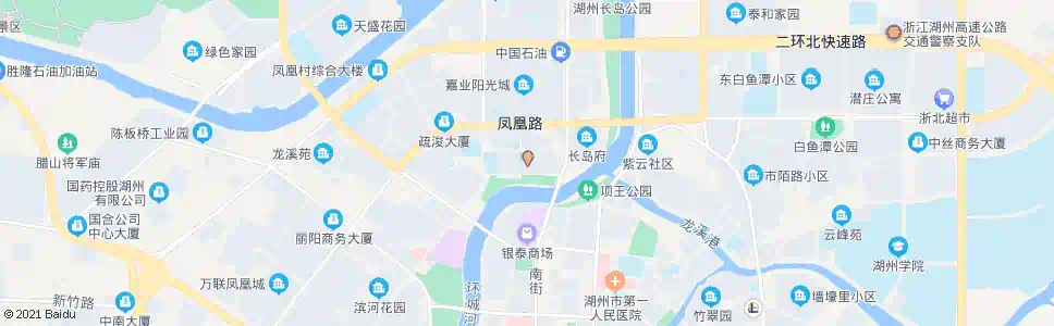 湖州凤凰一村_公交站地图_湖州公交_妙搜公交查询2025