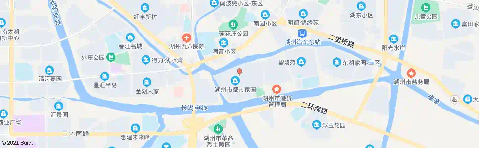 湖州都市家园一区_公交站地图_湖州公交_妙搜公交查询2025