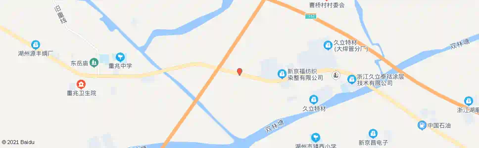 湖州杨林兜_公交站地图_湖州公交_妙搜公交查询2025