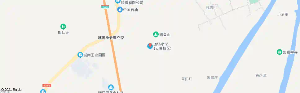 湖州道场小学_公交站地图_湖州公交_妙搜公交查询2025